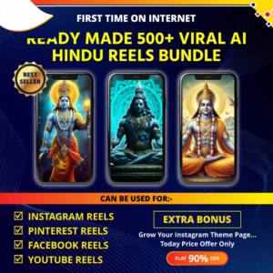 AI Hindu Gods Reels Bundle - Grow Your Instagram Theme Page
