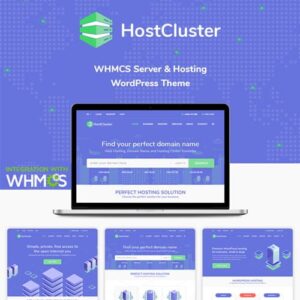HostCluster - WHMCS Hosting WordPress Theme