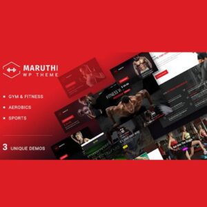 Maruthi - Fitness Gym Trainer WordPress Theme