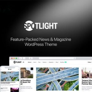 Spotlight - Feature-Packed News & Magazine WordPress Theme